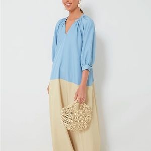 Pomander Place Sandstone and Sky Gemma Dress. Size Medium. Brand New.